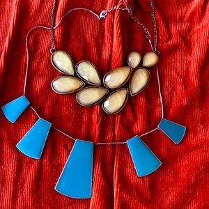 TWO chest plate necklaces!